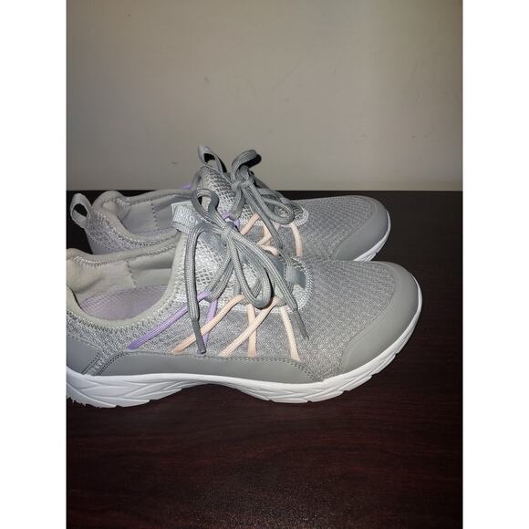 Vionic Women's Slip On Sneakers 8M Mesh Zeliya Walking Shoes Comfort Gray - Picture 4 of 14